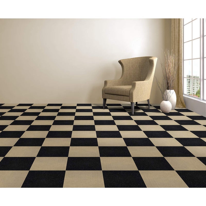 Achim Home Furnishings Nexus Burgundy 12x12 Self Adhesive Carpet Floor Tile - 12 Tiles/12 sq Ft.,NXCRPTBU12 - Image 5